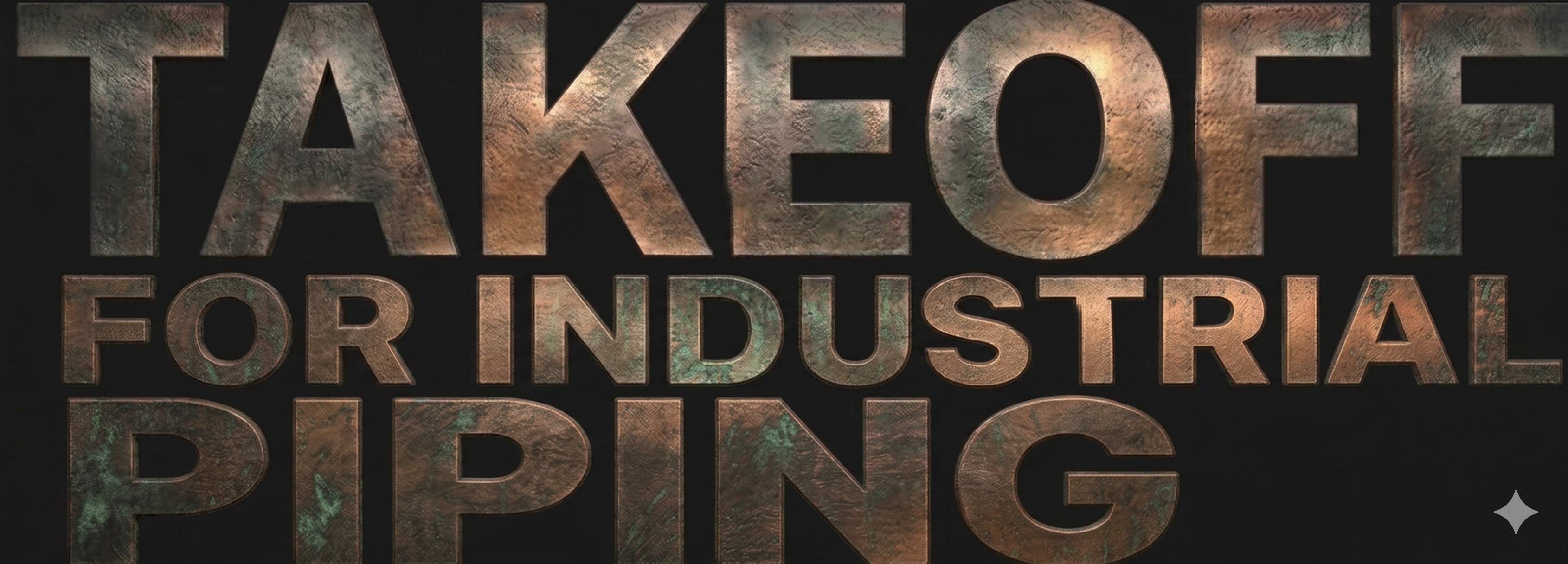 Takeoff for Industrial Piping